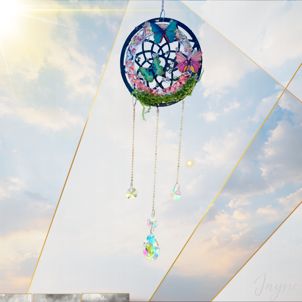 Butterflies Garden Suncatcher