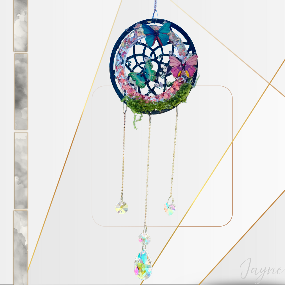 Butterflies Garden Suncatcher