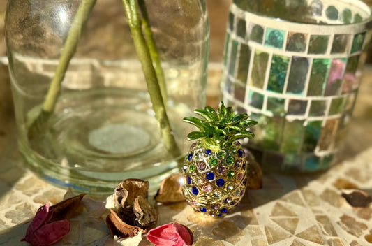 Pineapple trinket box