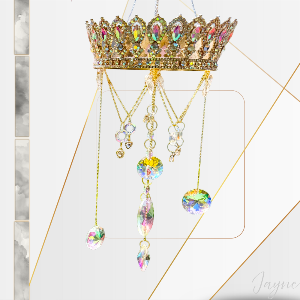 Crown of Summers Eve Suncatcher