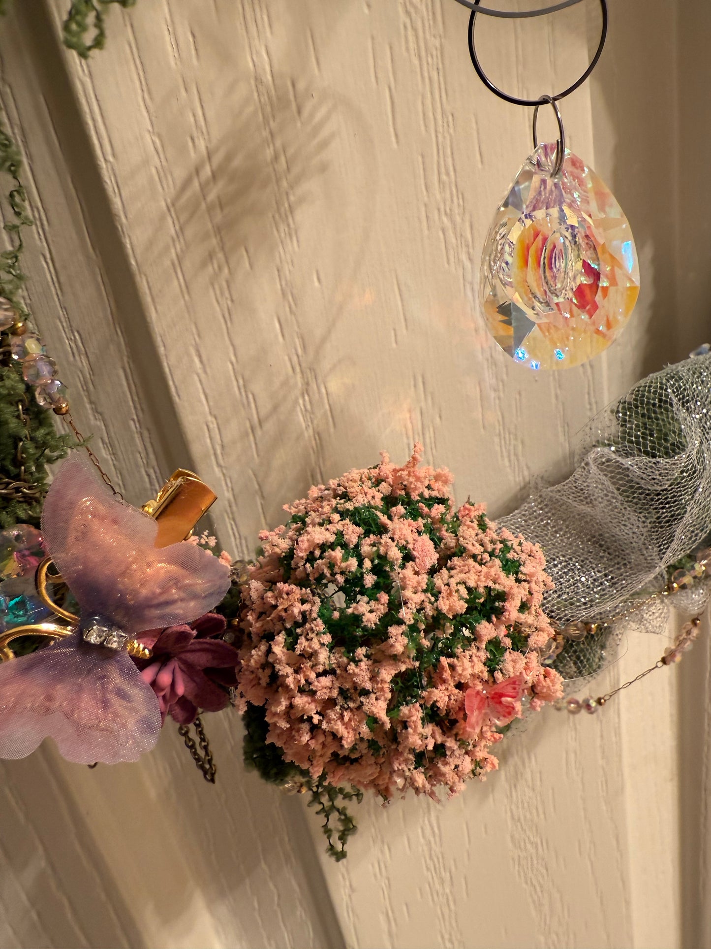 Enchanted fairy garden sun catcher