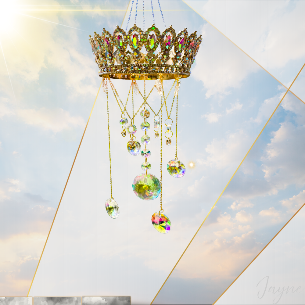 Crown of Summers Eve Suncatcher