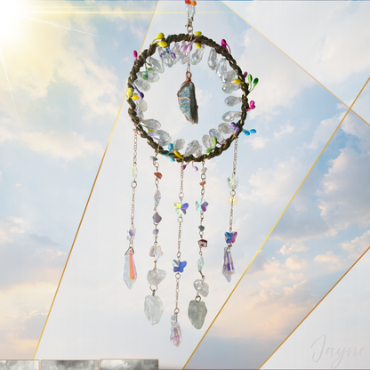 Stunning geo theme sun catcher