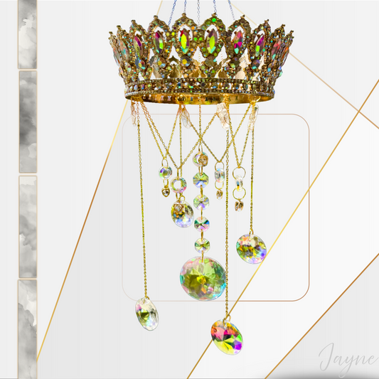 Crown of Summers Eve Suncatcher