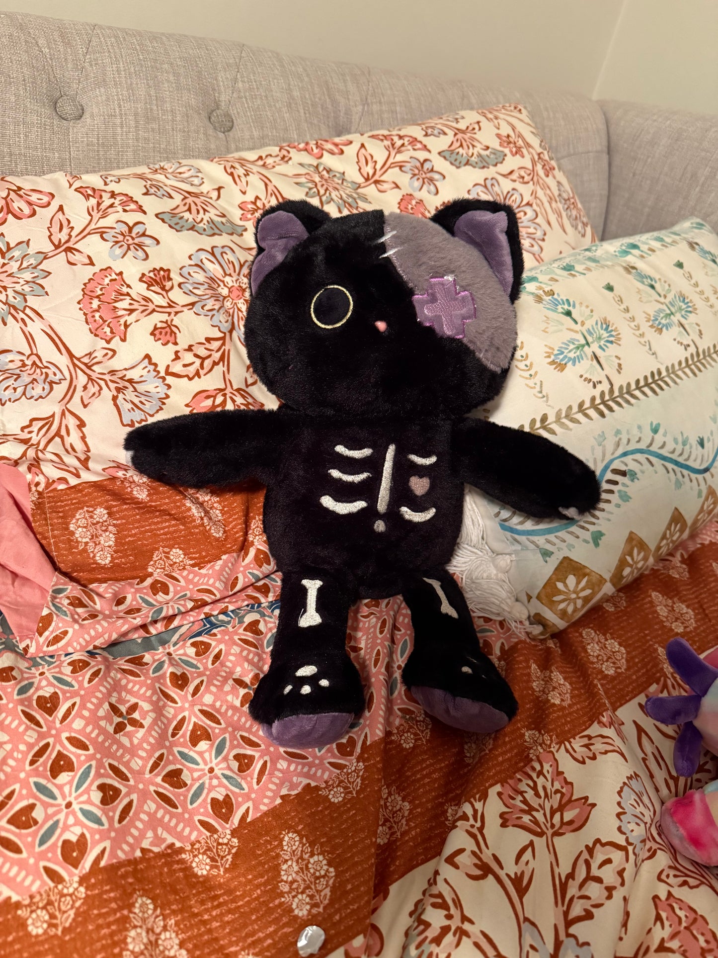 Spooky cat Plush toy