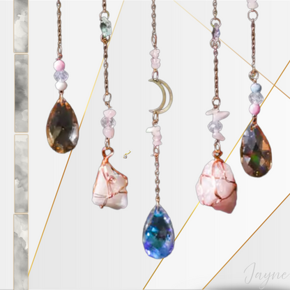 Rose Aura Suncatcher