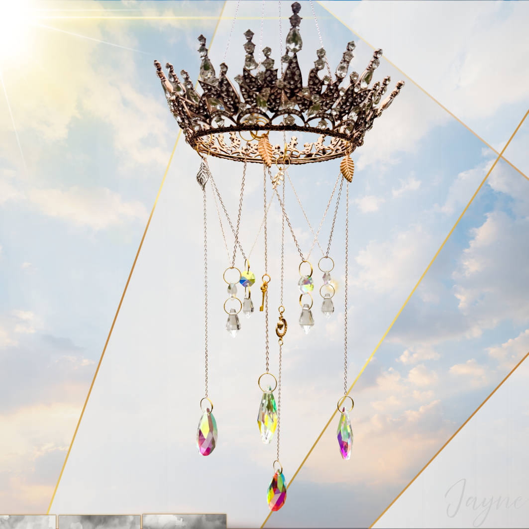Queen Aurie - Rose Suncatcher