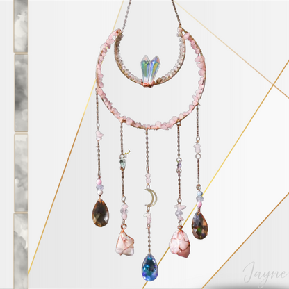 Rose Aura Suncatcher