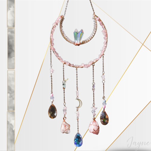 Rose Aura Suncatcher