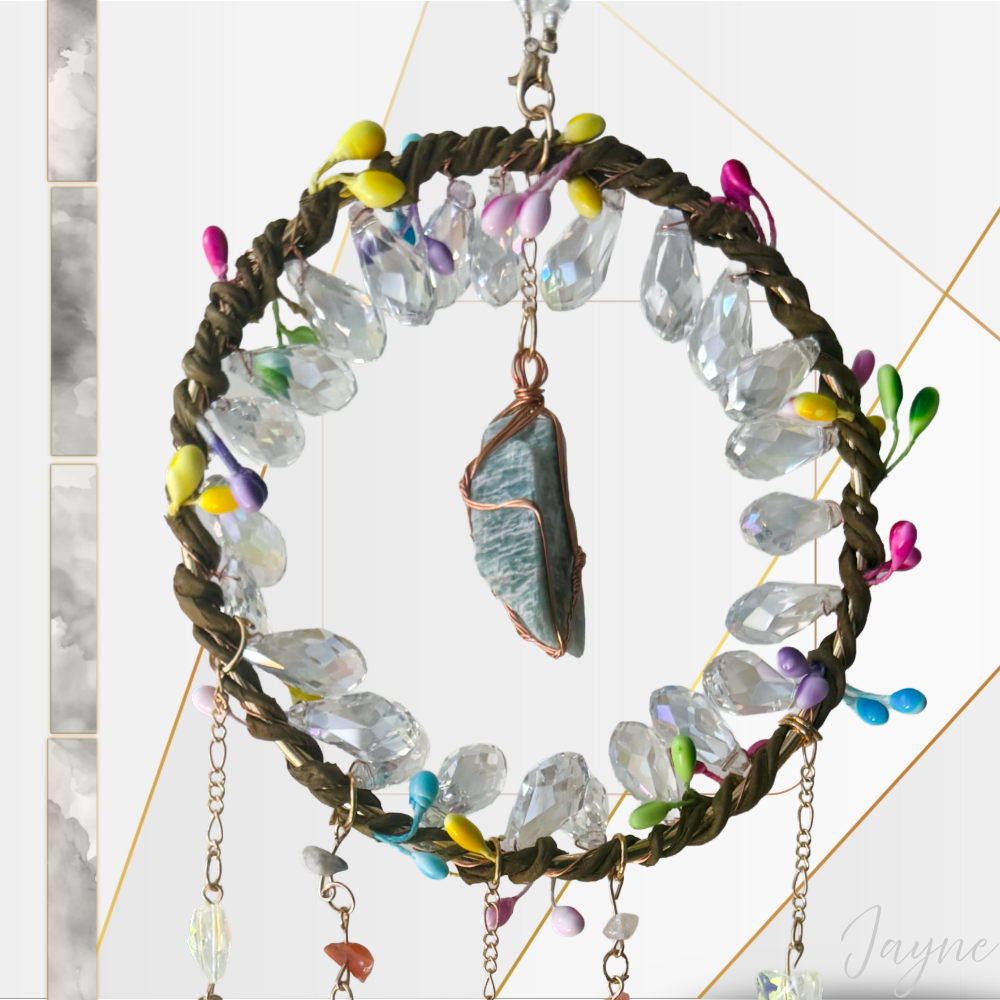 Stunning geo theme sun catcher