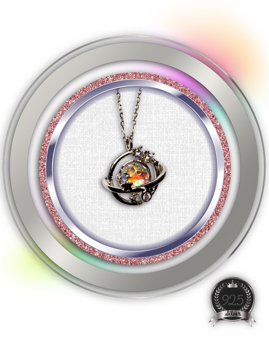 Lost in the stars pendant and chain
