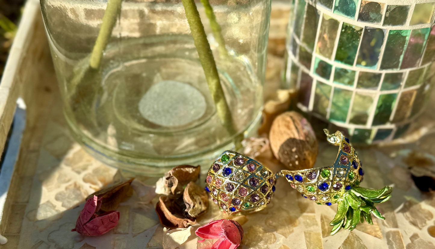 Pineapple trinket box
