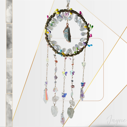 Stunning geo theme sun catcher